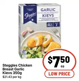 Ritchies Steggles Chicken Breast Garlic Kievs offer