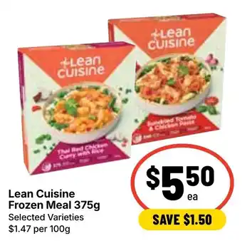 Ritchies Lean Cuisine Frozen Meal offer