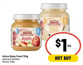 Ritchies Heinz Baby Food offer