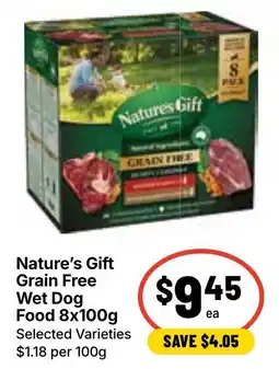 Ritchies Natures Gift Grain Free Wet Dog Food offer