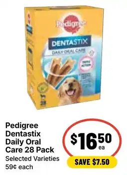 Ritchies Pedigree Dentastix Daily Oral Care offer