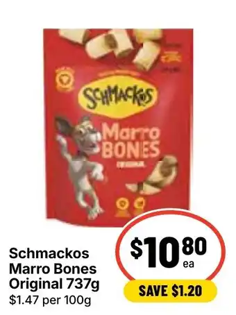 Ritchies Schmackos Marro Bones Original offer