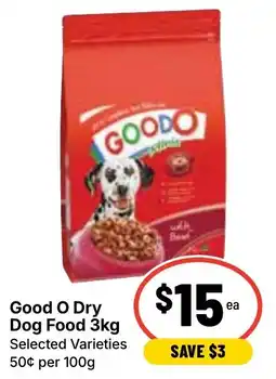Ritchies Good O Dry Dog Food offer
