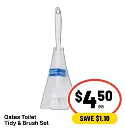 Ritchies Oates Toilet Tidy & Brush Set offer