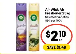 Ritchies Air Wick Air Freshener offer