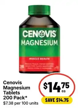 Ritchies Cenovis Magnesium Tablets offer