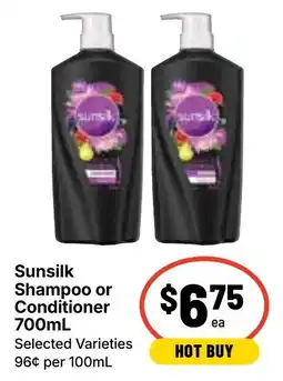 Ritchies Sunsilk Shampoo or Conditioner offer