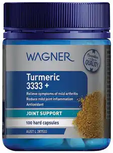 Amcal Pharmacies Wagner Turmeric 3333 + 100 Capsules offer