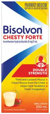 Amcal Pharmacies Bisolvon Chesty Forte Double Strength Liquid offer