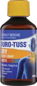 Amcal Pharmacies Duro-Tuss Dry Cough Liquid Forte offer