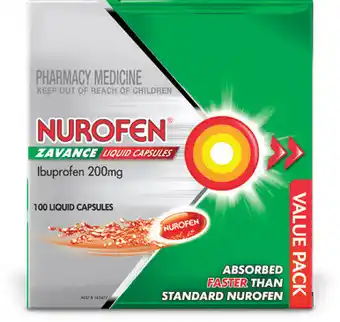Amcal Pharmacies Nurofen Zavance 24 Tablets offer