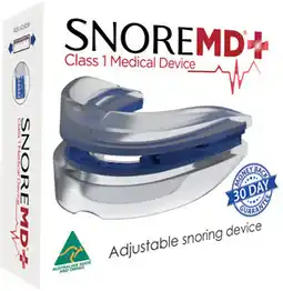 Amcal Pharmacies SnoreMD Class 1 Anti Snoring Medical Device offer