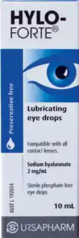 Amcal Pharmacies Hylo-Forte Lubricating Eye Drops 2mg offer
