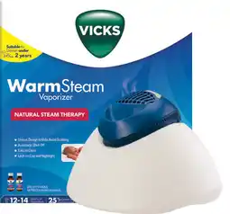 Amcal Pharmacies Vicks WarmSteam Vaporizer offer
