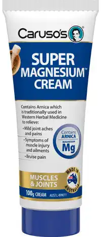 Amcal Pharmacies Caruso’s Super Magnesium Cream offer