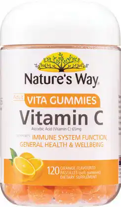 Amcal Pharmacies Nature’s Way Adult Vita Gummies Vitamin C 120 Pastilles offer