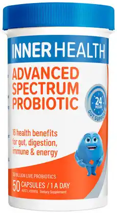 Amcal Pharmacies Inner Health Advanced Spectrum Probiotic 50 Capsules offer