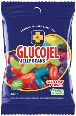 Amcal Pharmacies Gold Cross Glucojel Jelly Beans offer