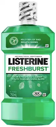 Amcal Pharmacies Listerine FreshBurst Mouthwash offer