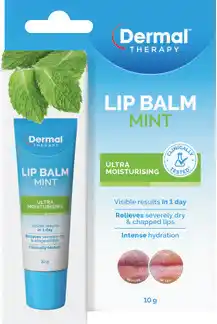 Amcal Pharmacies Dermal Therapy Lip Balm Mint offer