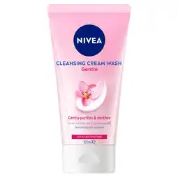 Priceline Nivea Gentle Face Cleansing Cream Wash offer
