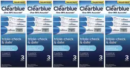 Amcal Pharmacies Clearblue Pregnancy Test Triple Check Combo offer