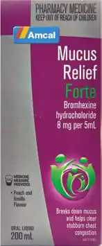 Amcal Pharmacies Amcal Mucus Relief Forte Oral Liquid offer