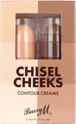 Priceline Barry M Chisel Cheeks Cream Contour Sticks Duo offer