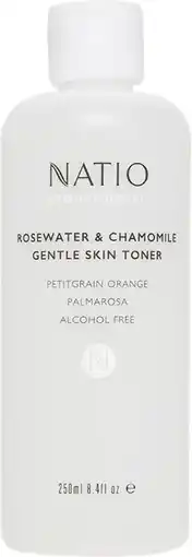 Priceline Natio Rosewater and Chamomile Gentle Skin Toner offer
