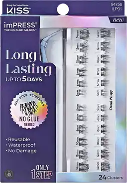 Priceline Kiss Impress Long Lasting Cluster Demi Wispy offer