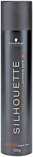 Priceline Schwarzkopf Professional Silhouette Super Hold Lacquer offer