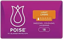 Priceline Poise Light Liners offer