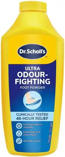Priceline Scholl Odour-X Ultra Odour-Fighting Foot Powder offer