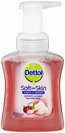 Priceline Dettol Foam Hand Wash Rose & Cherry in Bloom offer