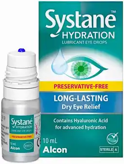 Priceline Systane Hydration Lubricant Eye Drops Preservative Free offer