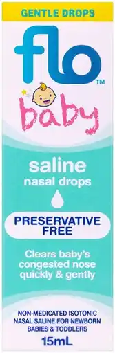 Priceline Flo Baby Saline Nasal Drops offer