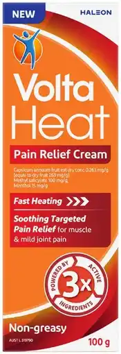 Priceline VoltaHeat Pain Relief Cream offer
