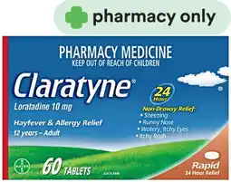 Priceline Claratyne Hayfever & Allergy Relief 60 Tablets offer
