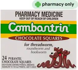 Priceline Combantrin Chocolate Squares offer