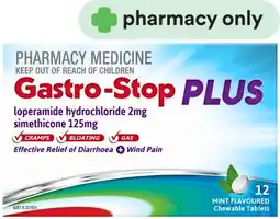 Priceline Gastro-Stop Plus Chewable Tablets 12 Tablets offer