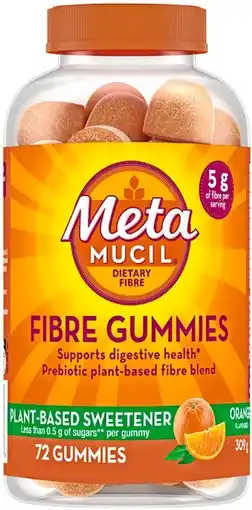 Priceline Metamucil Fibre Gummies 72 Gummies offer