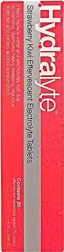 Priceline Hydralyte Strawberry Kiwi Flavoured Electrolyte 20 Effervescent Tablets offer