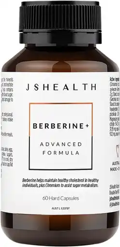 Priceline JSHealth Berberine+ Advanced Formula 60 Capsules offer