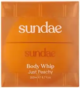 Priceline Sundae Body Whip Just Peachy offer