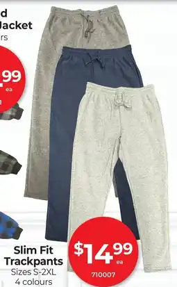 Red Dot Slim Fit Trackpants offer