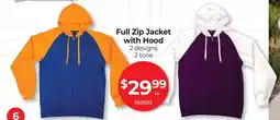 Red Dot Full Zip Jacket with Hood offer