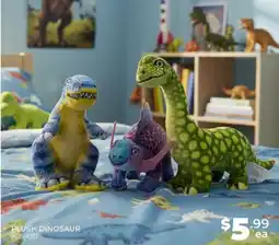 Prices Plus Plush dinosaur offer