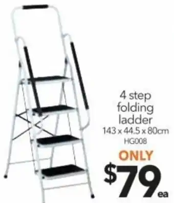 Cheap as Chips 4 Step Folding Ladder offer