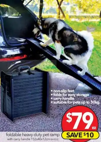 Cheap as Chips Foldable Heavy Duty Pet Ramp offer