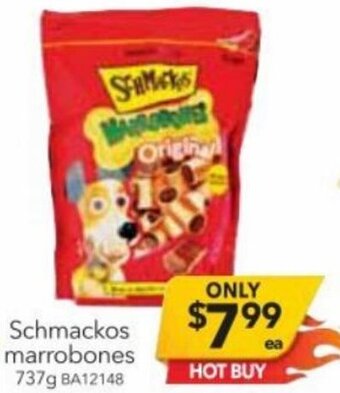 Cheap as Chips Schmackos Marrobones offer